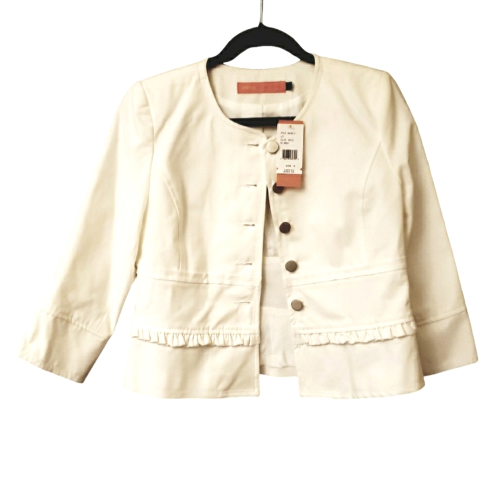 Cynthia Steffe White Jacket
